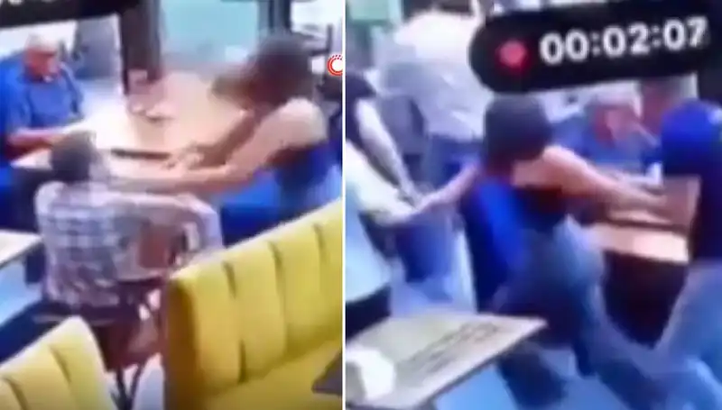 Restoranda Sinirler Gerildi: Garsona Tokat Atan Müşteri Saldırıya Uğradı