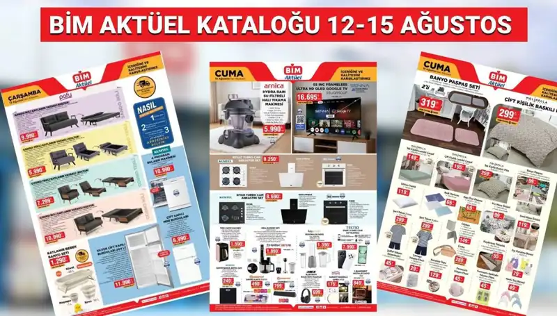 BİM 12-15 Ağustos Kataloğunda Neler Var? Termos ve Drone Fırsatları!
