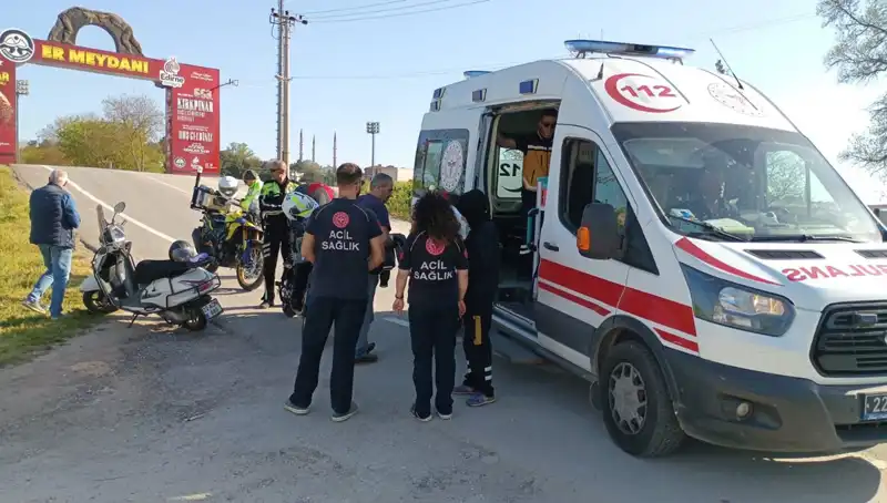 Edirne'de Motosiklet Kazası: Genç Sürücü Hayatını Kaybetti