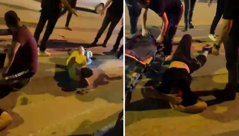 Otomobilden Açılan Ateşle İki Kişi Vuruldu: Olay Yerinde Gergin Bekleyiş