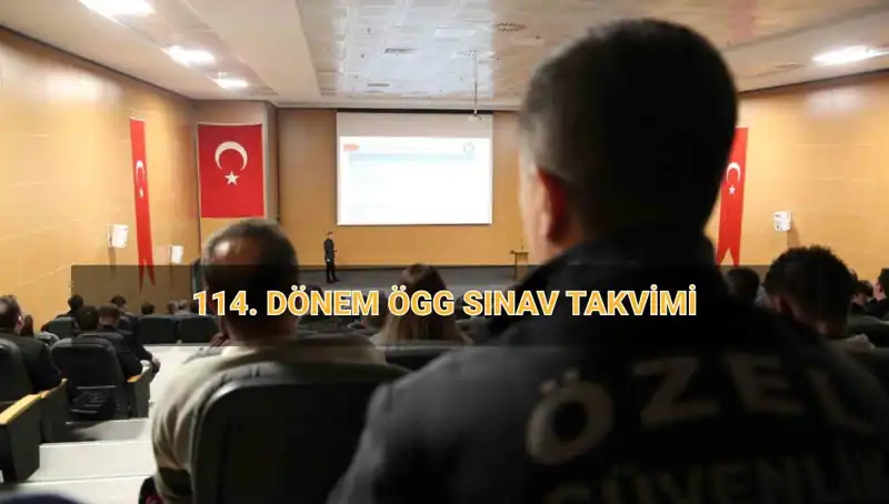 114. Dönem Özel Güvenlik Görevlisi Sınav Sonuçları İçin Tarih Verildi!