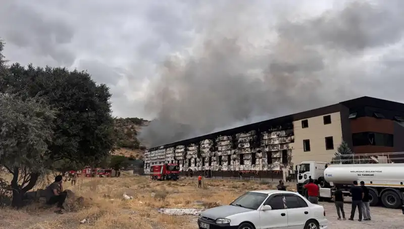 Kayseri'de Mobilya Fabrikasında Yangın: Alarmlar Yüksek, Ekipler Seferber Oldu