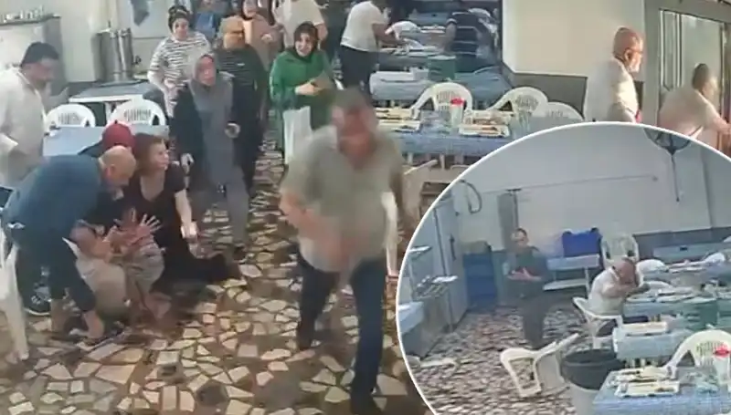 Yemekhanede Deprem Anı: Yemeğini Bırakmayanların Hikayesi