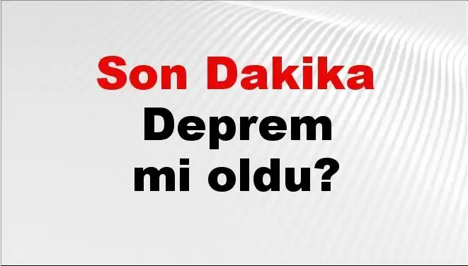 Muğla'da Son Dakika Deprem: Neler Oldu, Nerede Hissetildi?