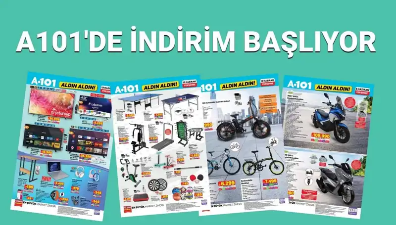 A101 Market, 12 Haziran'da Spor ve Teknoloji Ürünleri ile Fark Yaratarak İhtiyaçları Karşılıyor