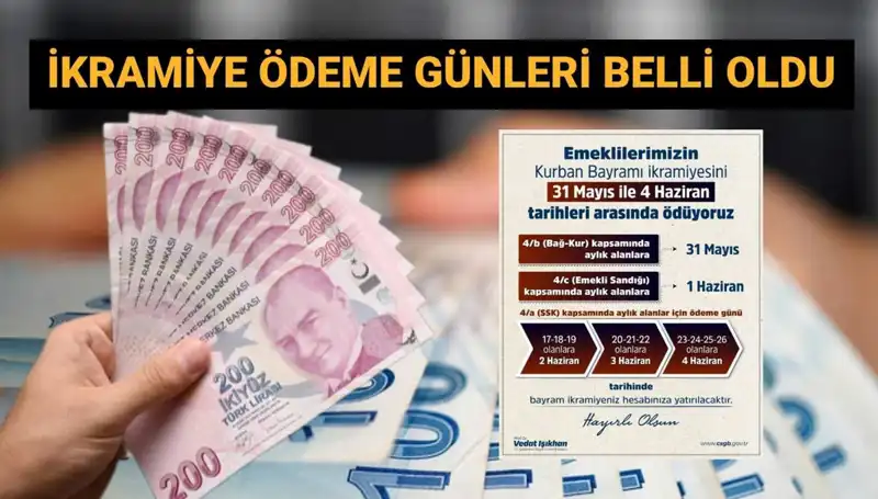 Bayram İkramiyeleri İçin Tarihler Belli Oldu: 4 Bin TL Ödemeler Ne Zaman Yatacak?